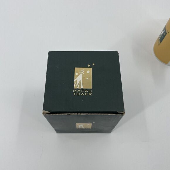 Macau Tower China Coffee Cup Mug You Are Here “Gold” - Picture 8 of 9